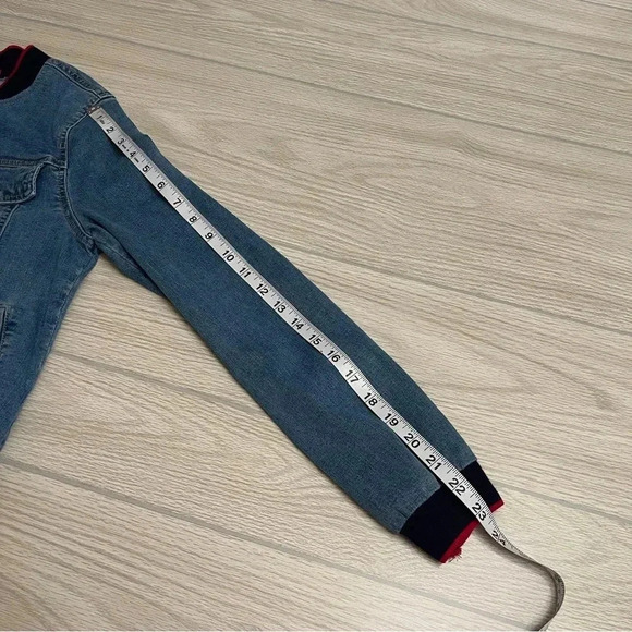 UnionBay Blue Jean Denim Y2K Fashion Jacket Juniors size Medium - Picture 10 of 11